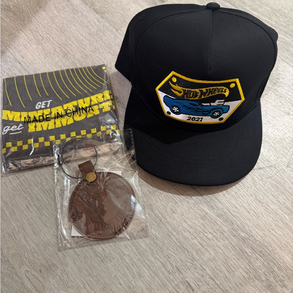 Hot Wheels Black Cap with Patch